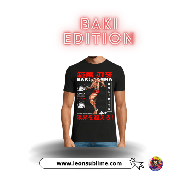 🔥 Playera "Baki Edition" 🔥