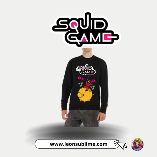 🔥Sudadera Cuello Redondo "Squid Game" 🔥